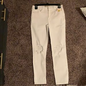 Free people white pants